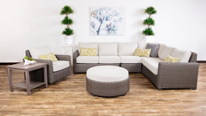 wicker outdoor furniture