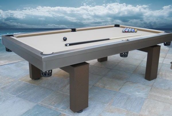 outdoor pool table